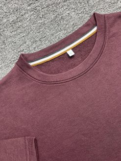 Alternative view of SOLID COFFEE Drop Shoulder T-shirt